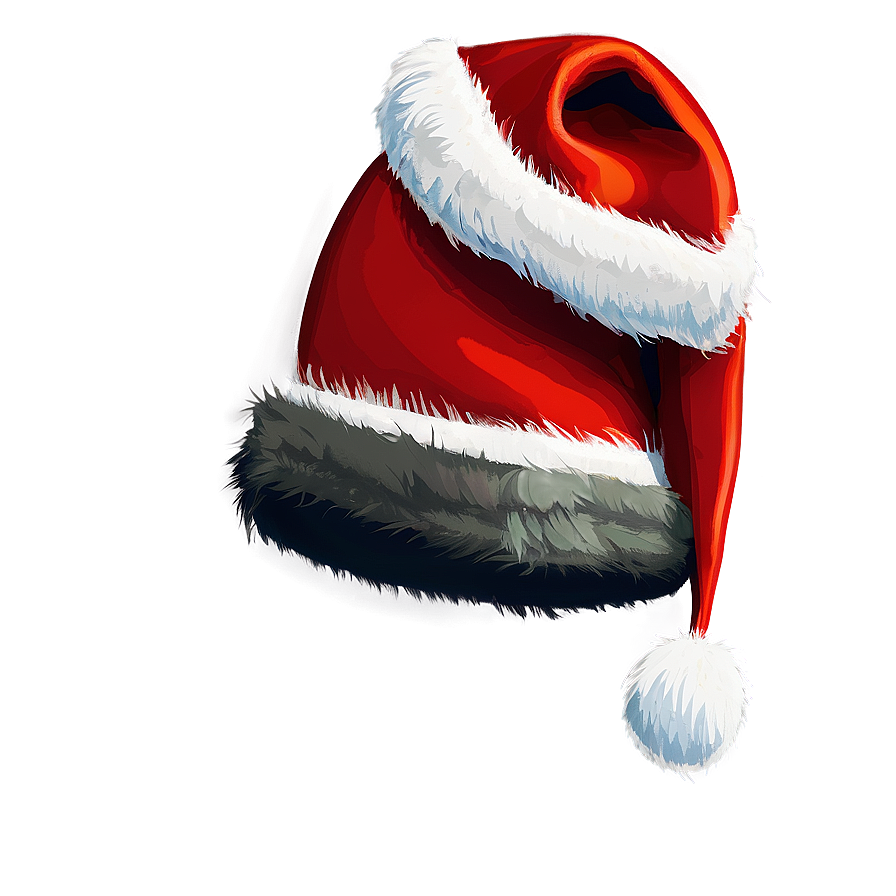 Christmas Hat With Fur Png 36