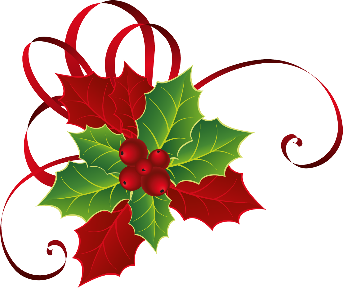Banner Library Christmas Red Green Png Picture Gallery - Mistletoe Png PNG with transparent background