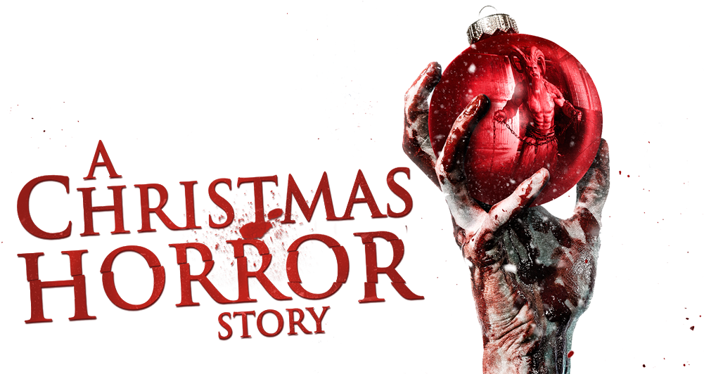 Christmas Horror Story Bloody Ornament PNG with transparent background