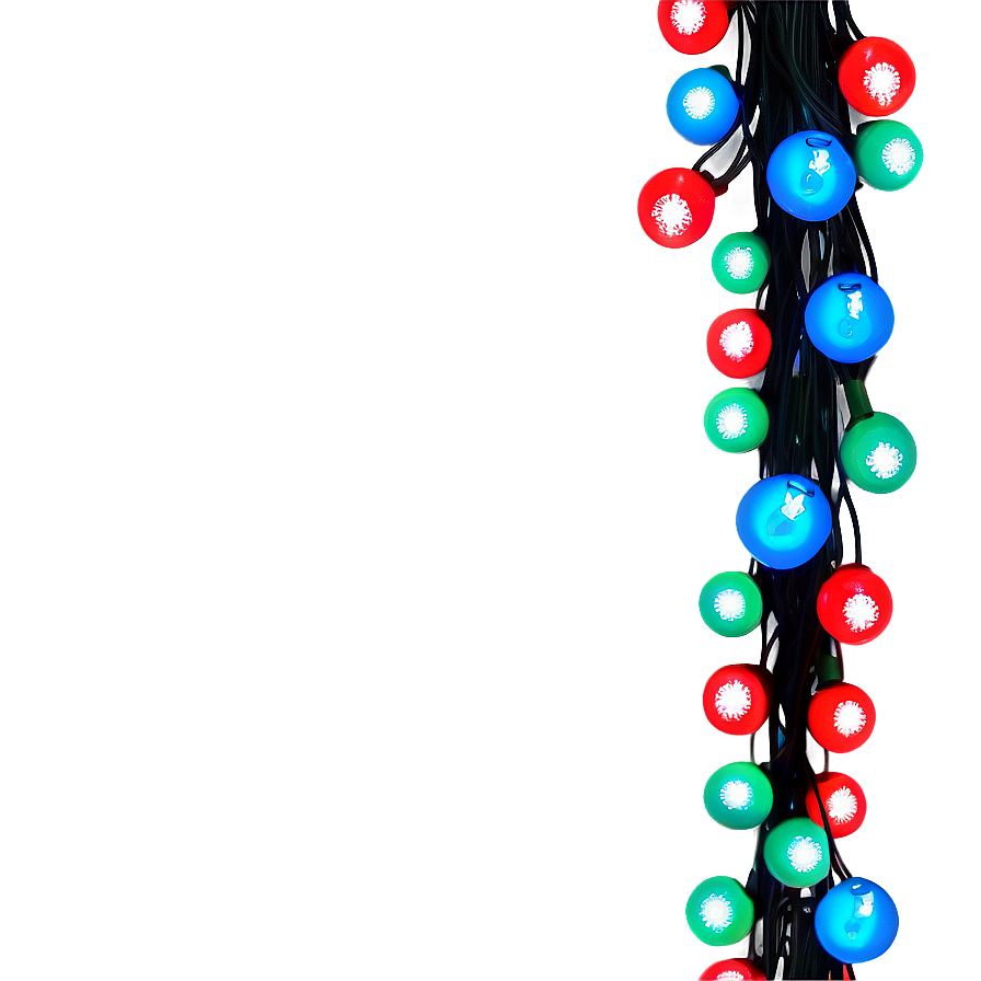 Christmas Lights Border PNG 39 PNG image with a transparent background, free high-resolution download