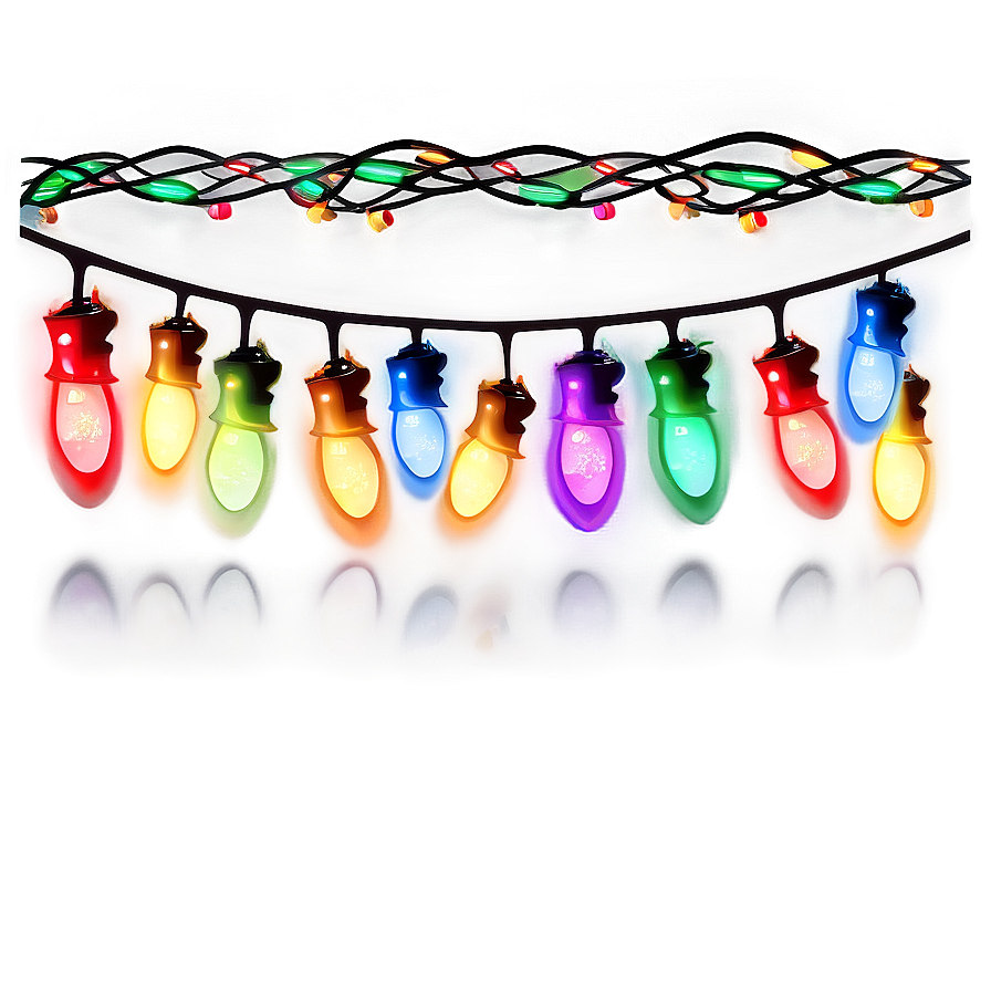 Christmas Lights Clipart PNG 05032024 PNG with transparent background