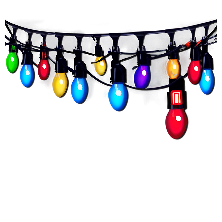 Christmas Lights Clipart PNG 05032024 PNG with transparent background