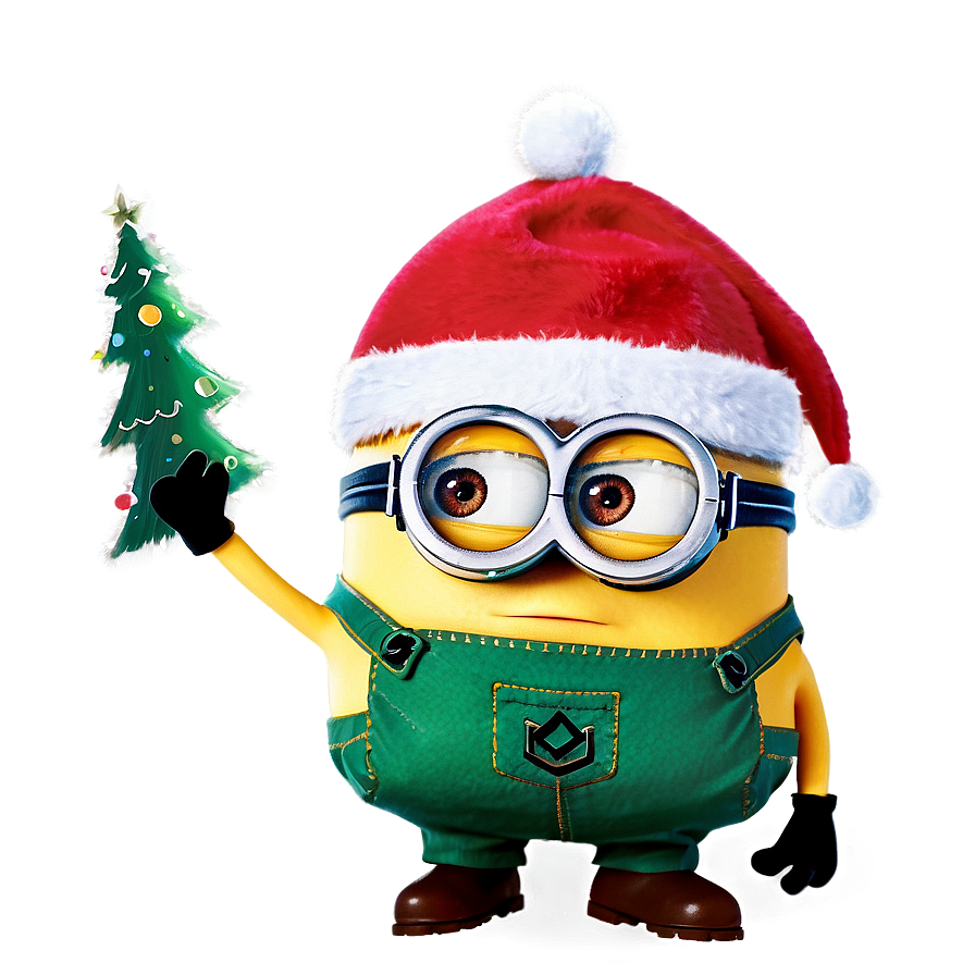 Christmas Minion Png 41