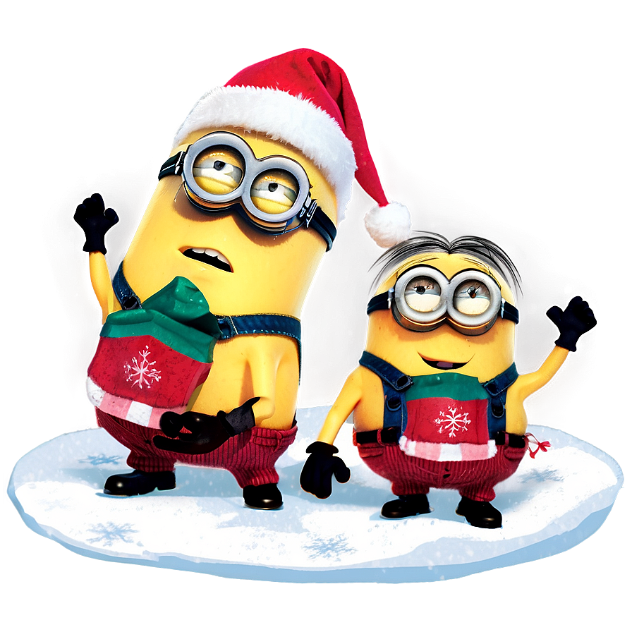 Christmas Minions PNG hjy PNG with transparent background
