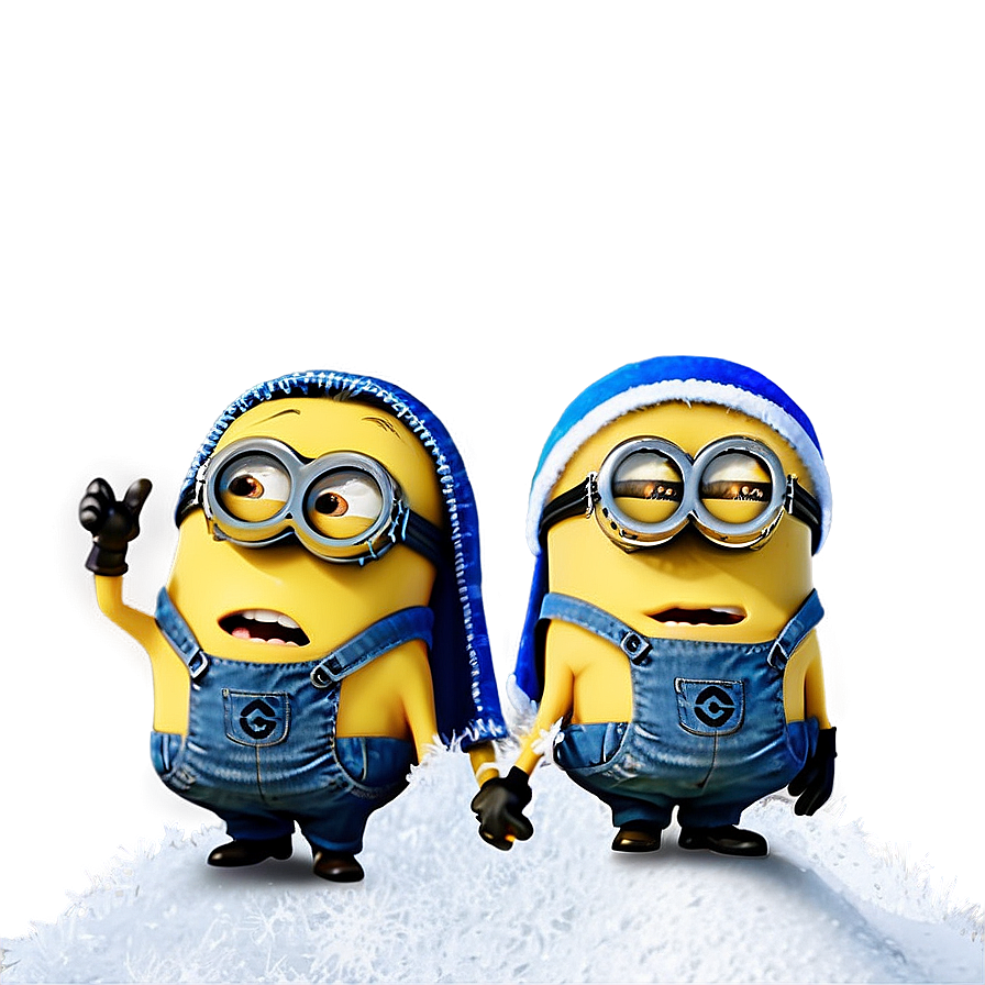 Christmas Minions PNG kol PNG with transparent background