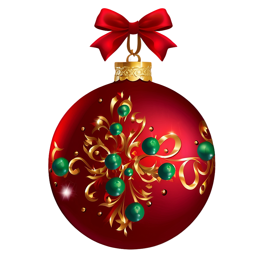 Christmas Ornament Set Png Rbg