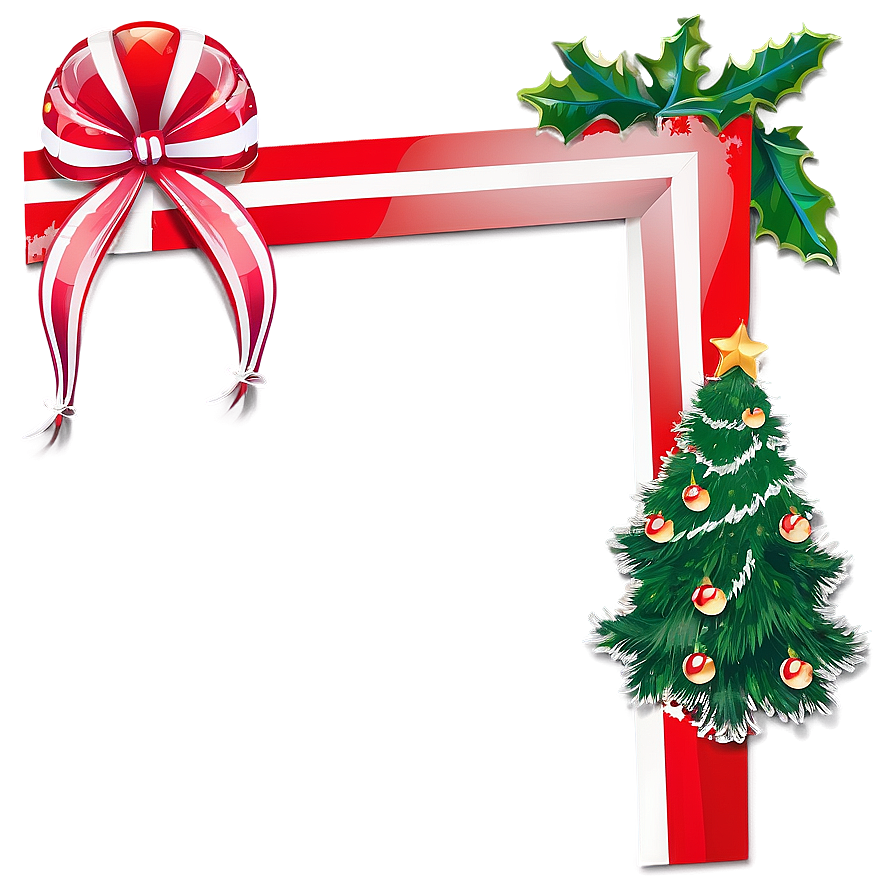 Christmas Photo Frame PNG qsb PNG image with a transparent background, free high-resolution download