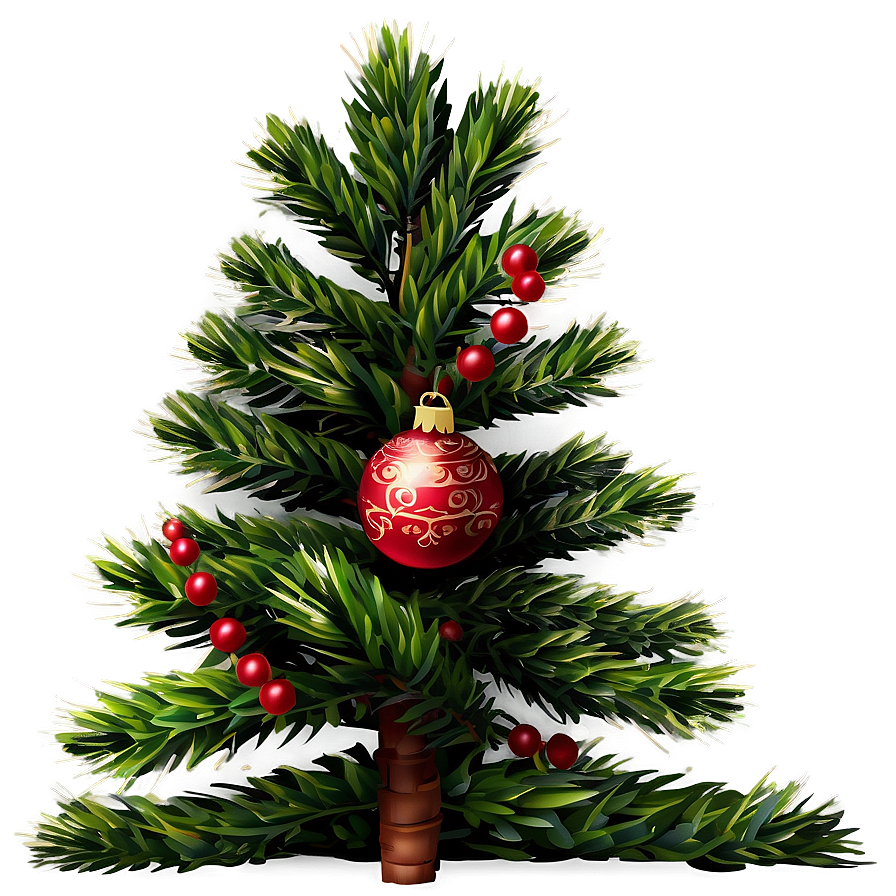 Christmas Pine Trees PNG 36 PNG image with a transparent background, free high-resolution download