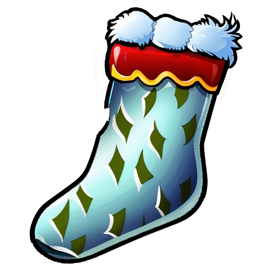 Christmas Stocking Silhouette Png 76