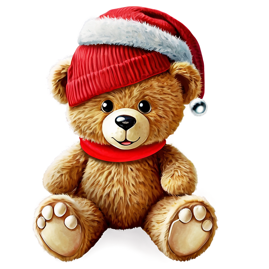 Christmas Teddy Bear PNG 05212024 PNG with transparent background