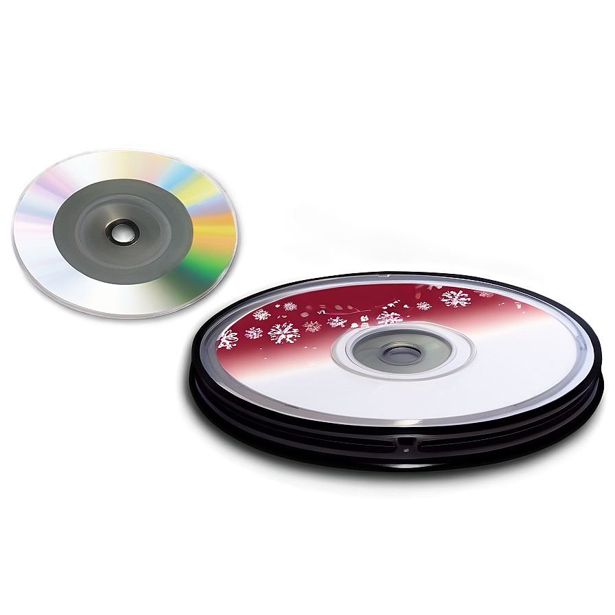 Christmas Theme Cd Case Graphic Png 05252024