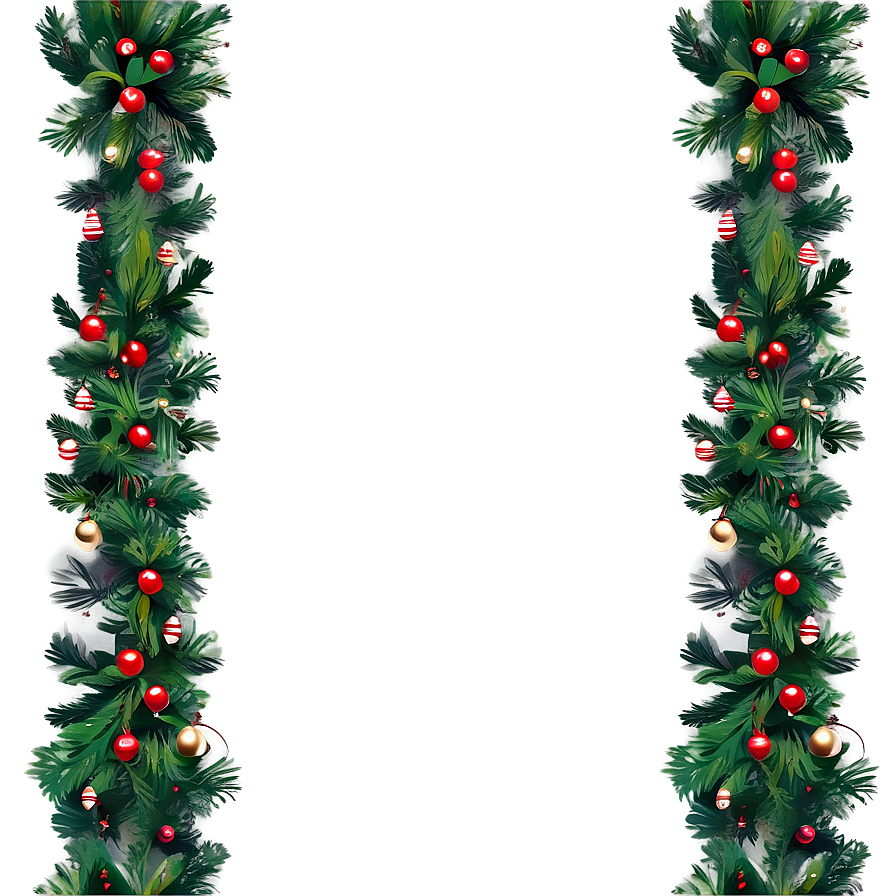 Christmas Tree Border Png 35