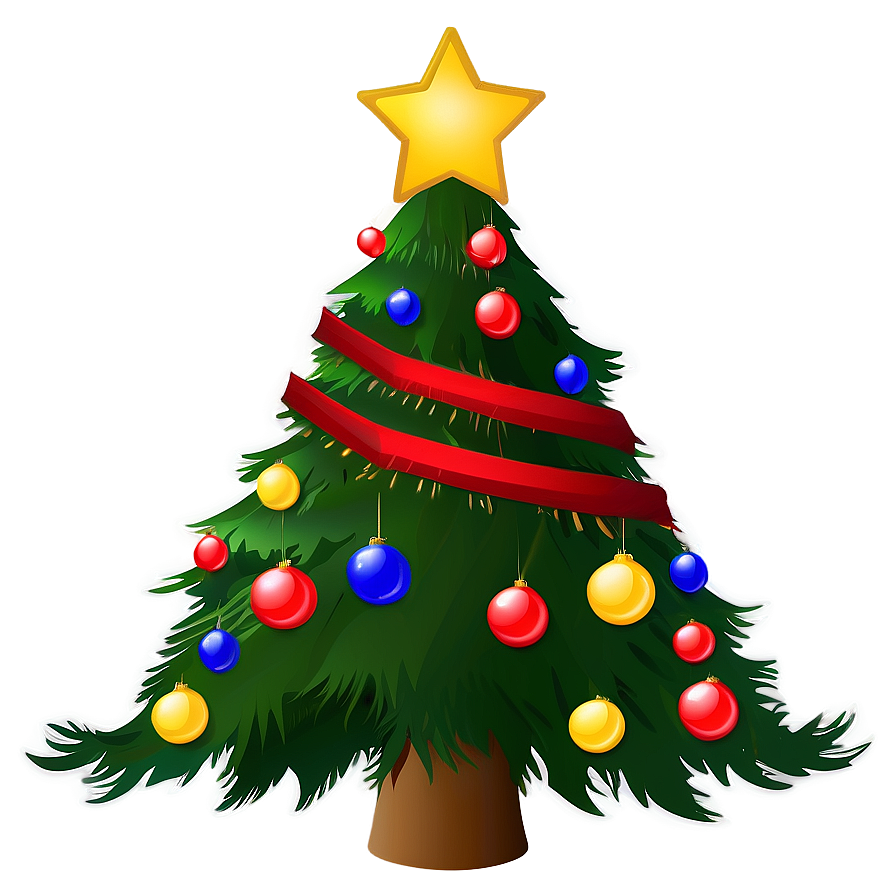 Christmas Tree Clipart Png 04292024