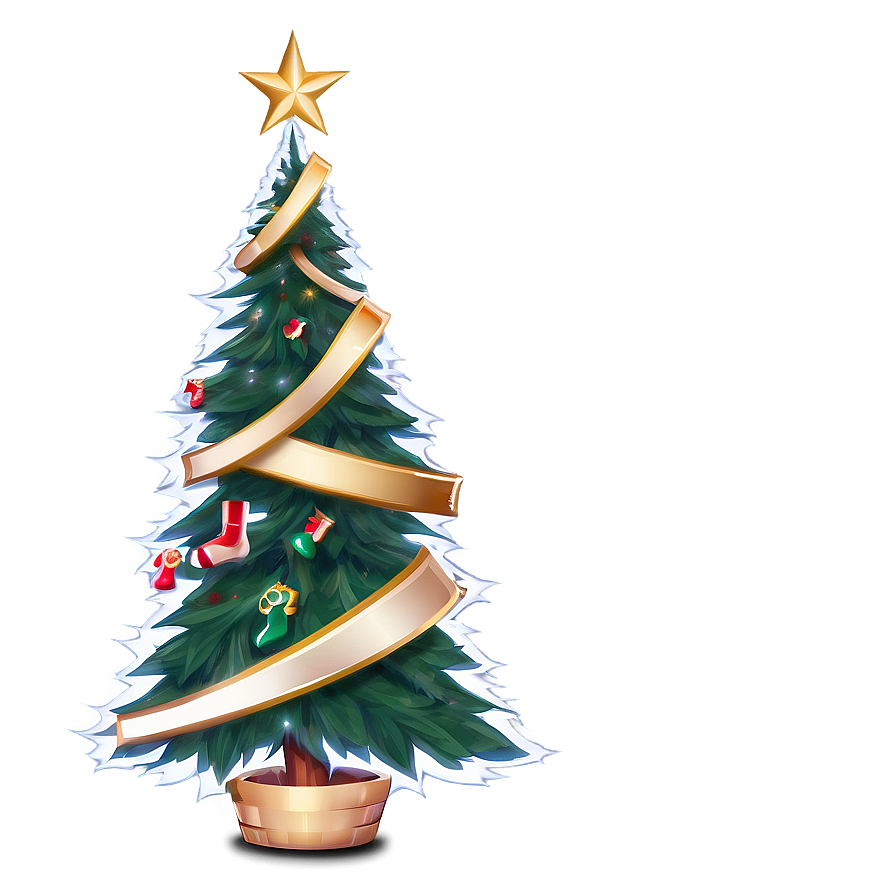 Christmas Tree Outline Png Eyi25