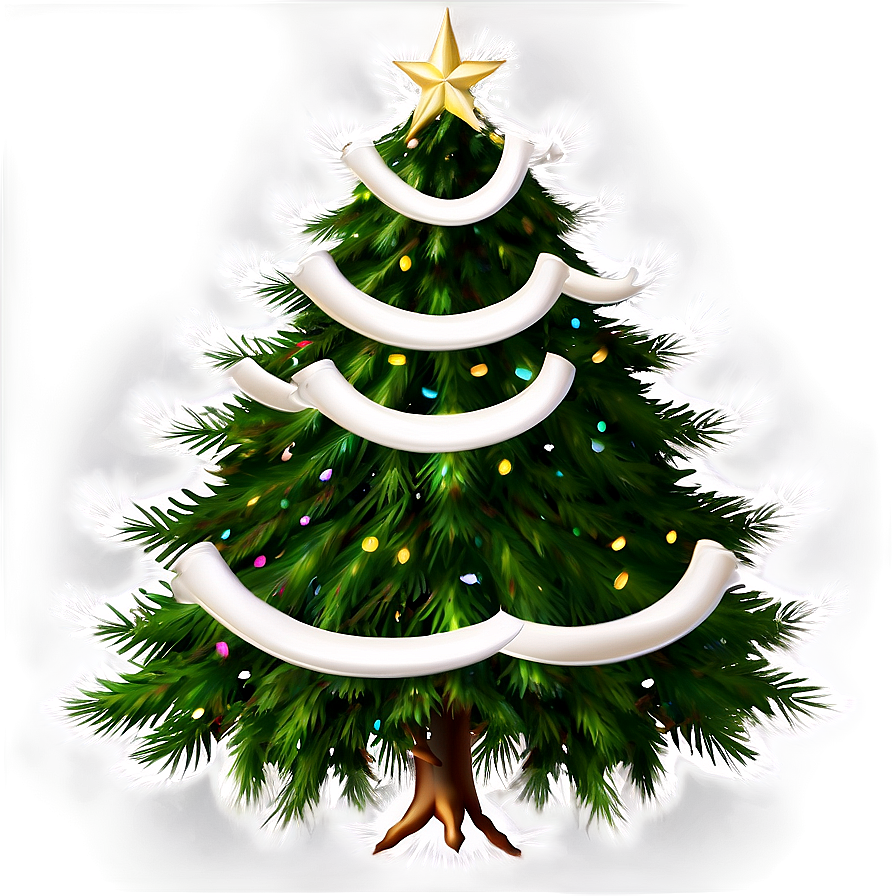 Christmas Tree Scene Png 99