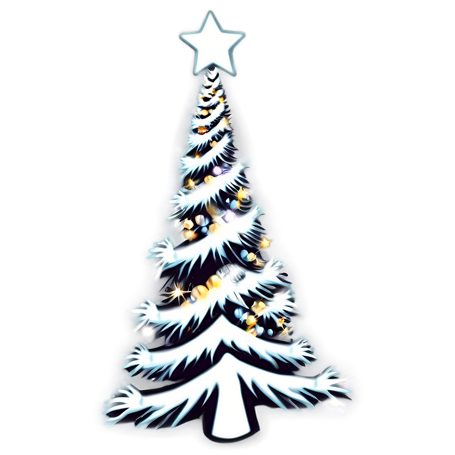 Christmas Tree Silhouette Png 04292024