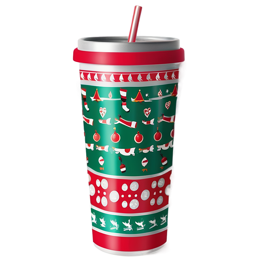 Christmas Tumbler Cup Png Nrd