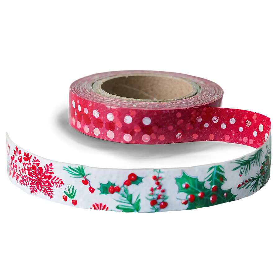 Christmas Washi Tape Png 05252024