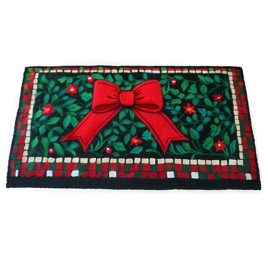 Christmas Welcome Door Mat Png 06282024