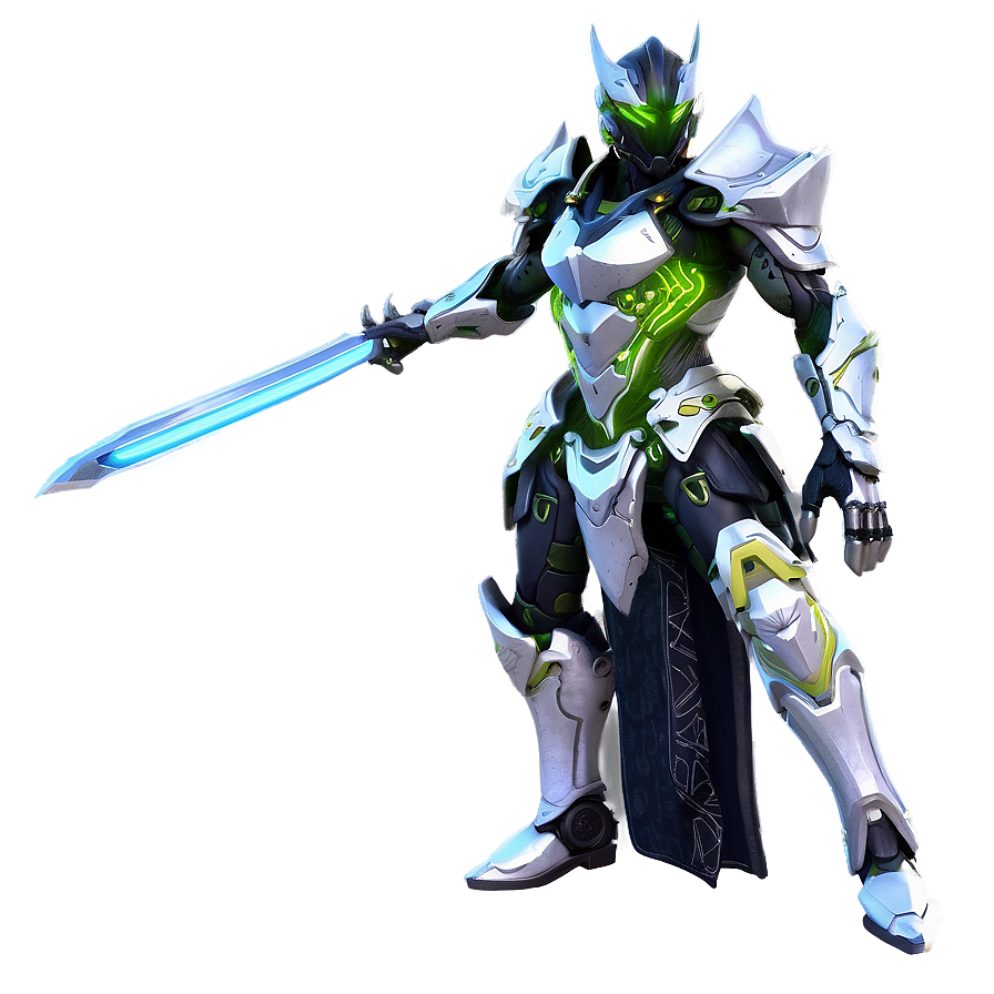 Chrome Genji Skin Png 13