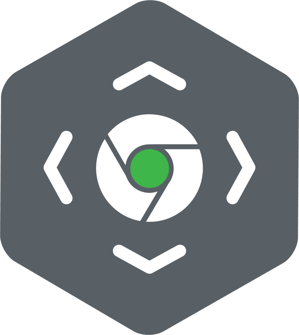 Chrome Logo Design PNG with transparent background
