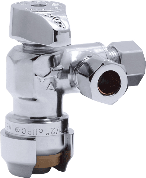 Chrome Plated Brass Angle Stop Valve