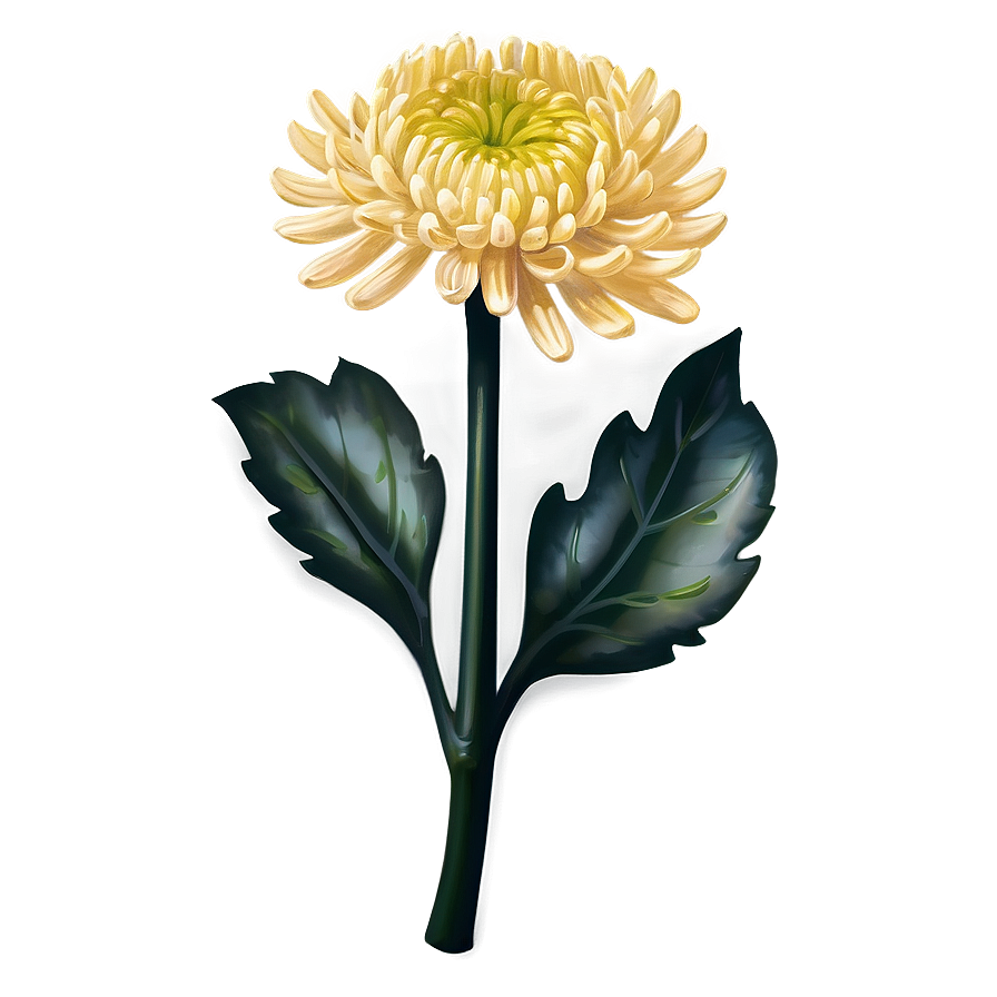 Chrysanthemum Flower Drawing Png Dlu77