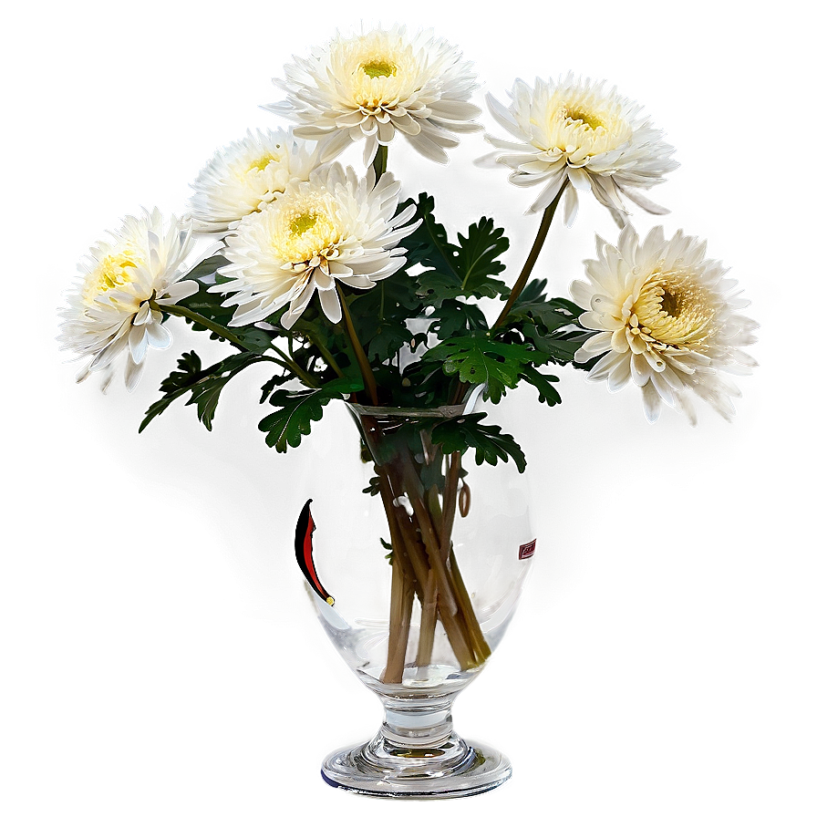 Chrysanthemum In Vase Png 24