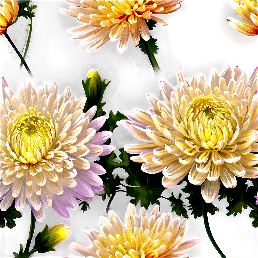 Chrysanthemum Landscape View Png Dgf