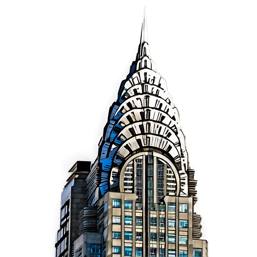 Chrysler Building Early Morning Png 96