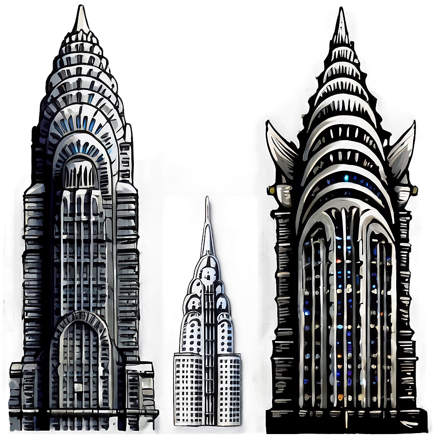 Chrysler Building Ornamental Gargoyles Png Jtc