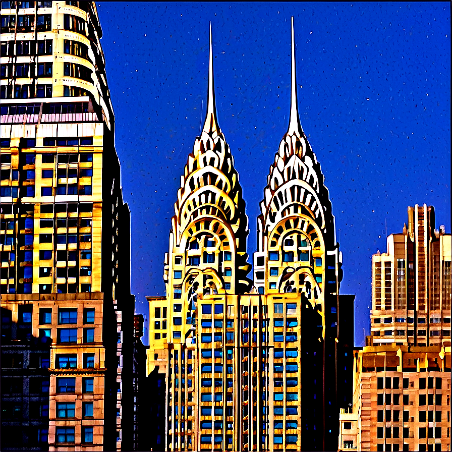 Chrysler Building Rooftop View Png 43