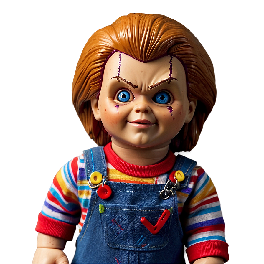 Chucky Doll Figure PNG qfm PNG image with a transparent background, free high-resolution download
