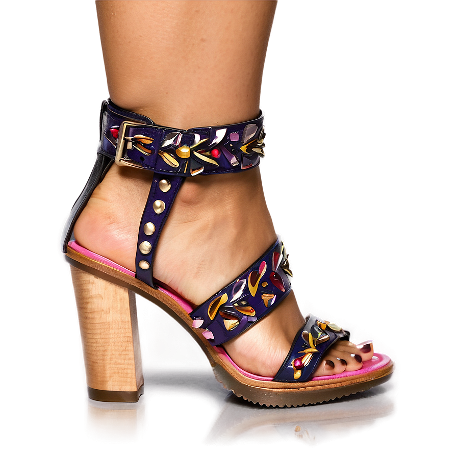Chunky High Heels PNG 06122024 PNG with transparent background