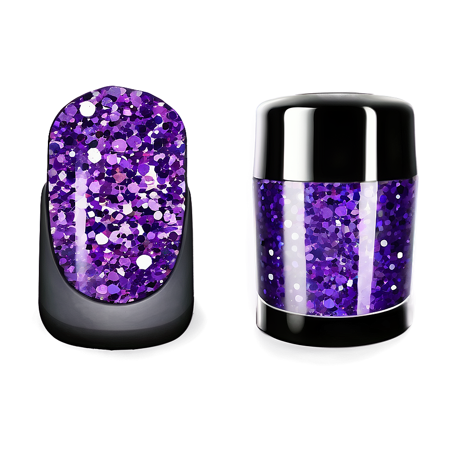 Chunky Purple Glitter Png 55