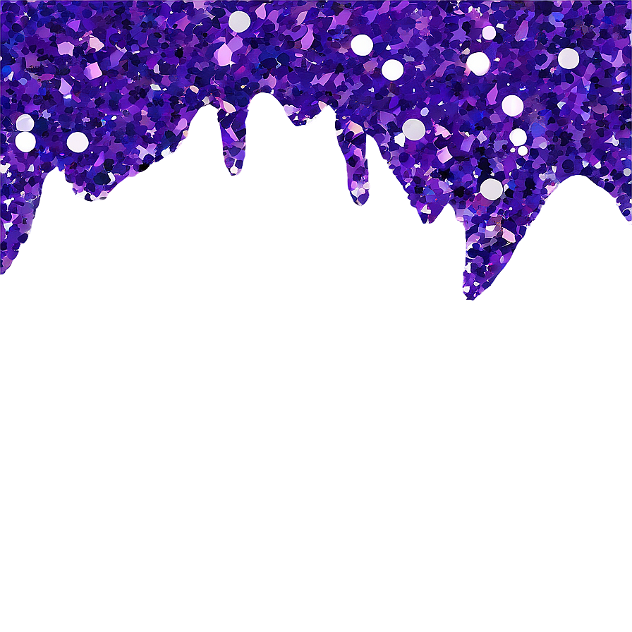 Chunky Purple Glitter Png Riq