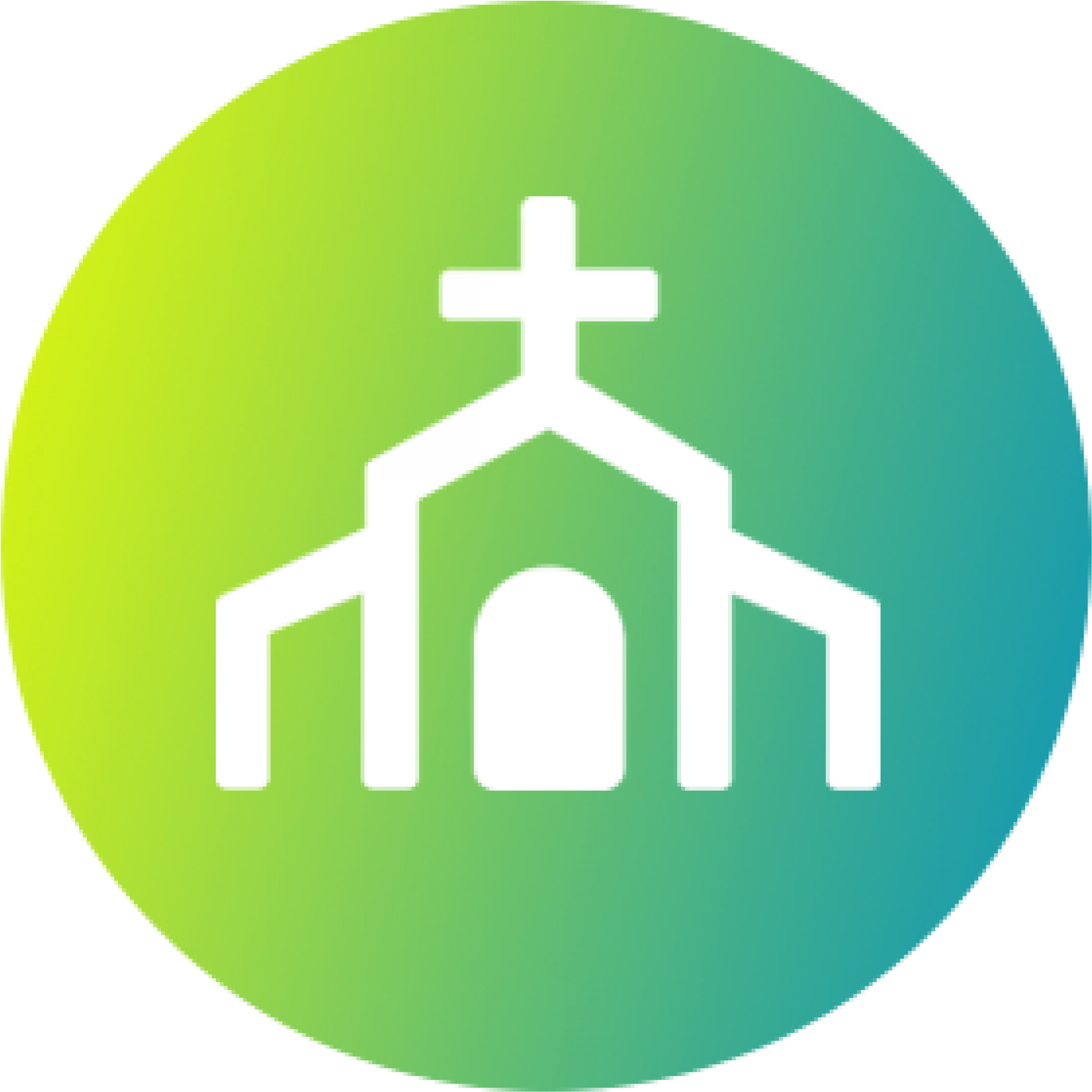 Church Icon Green Png, Transparent Png PNG with transparent background