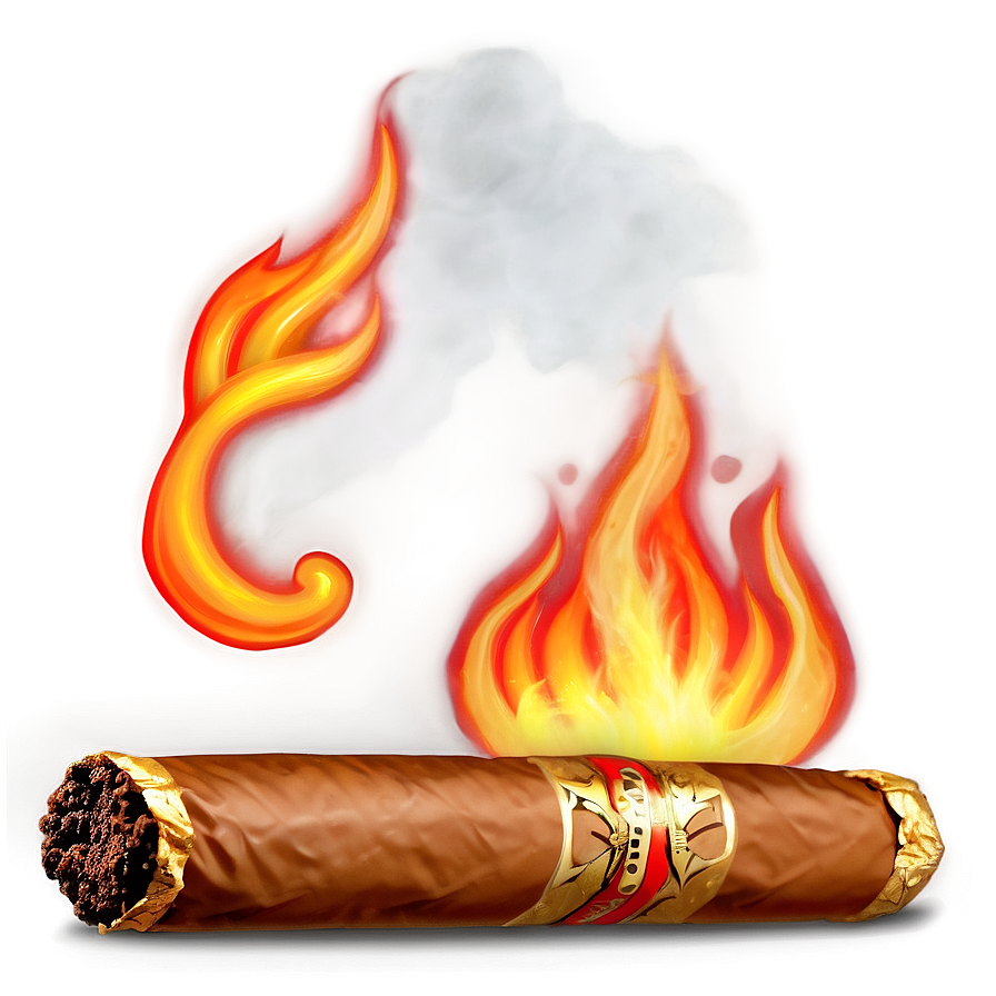 Cigar On Fire Png Klp