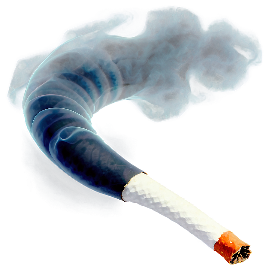 Cigarette Smoke Curve Png 05252024