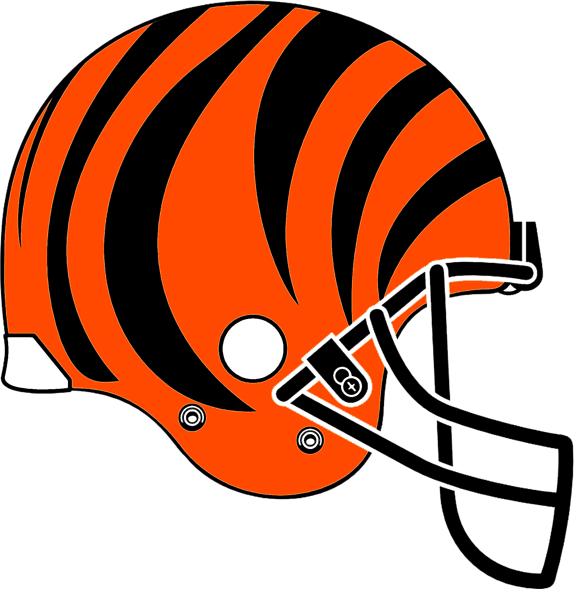 Cincinnati Football Helmet Graphic