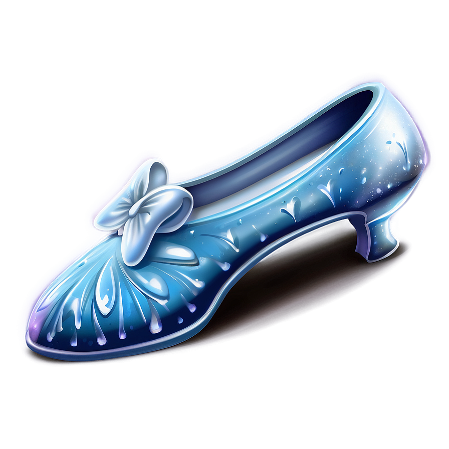 Cinderella's Slipper Drawing Png 06292024