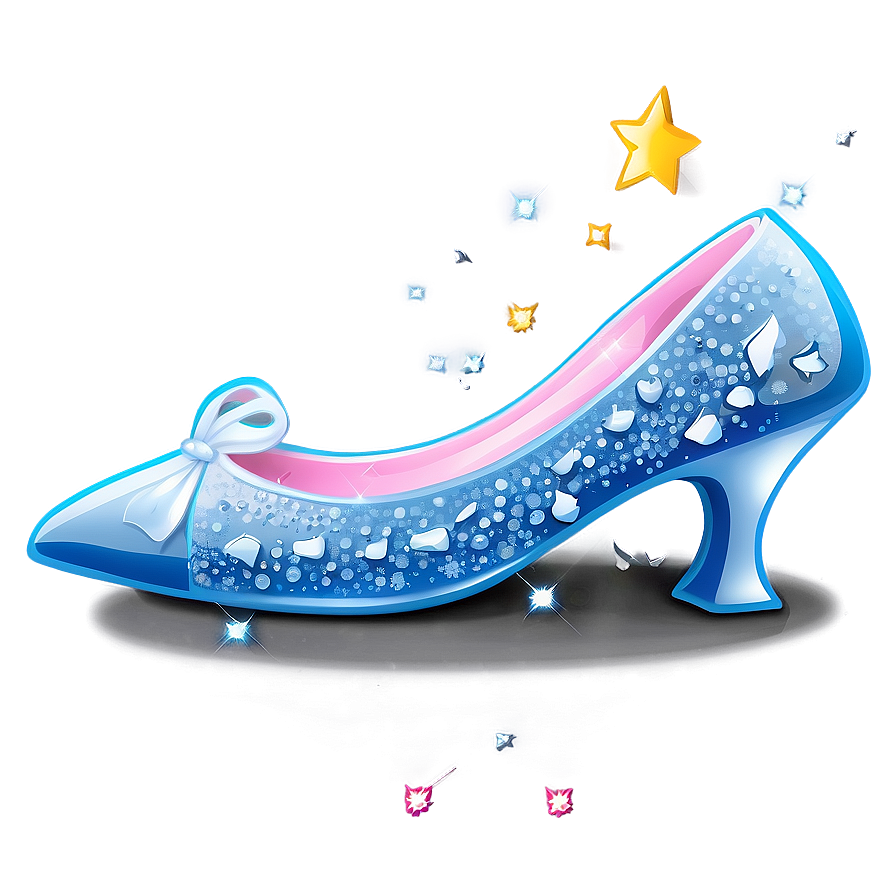 Cinderella's Sparkling Shoe Png Qdm93