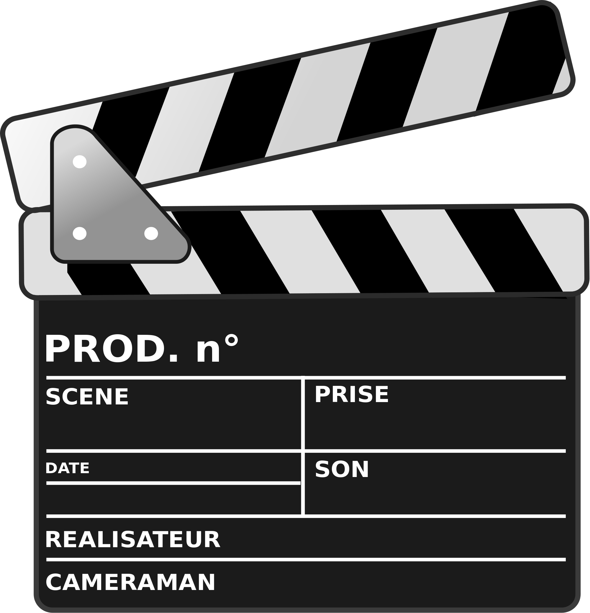 Cinema Clapperboard Vector