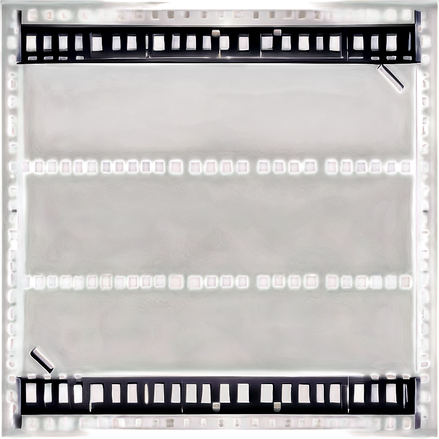 Cinematic Film Frame Border Png 06202024