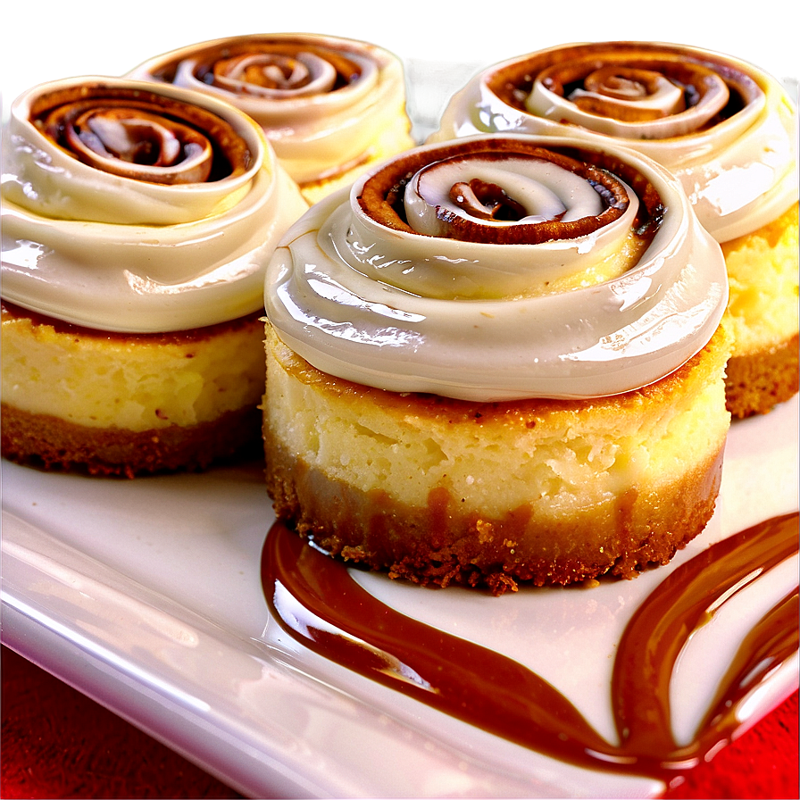 Cinnamon Roll Cheesecake Magic Png Sck54