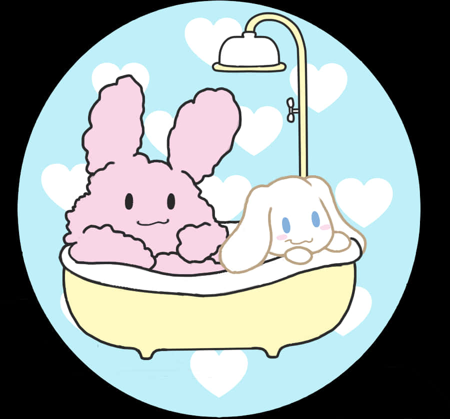 Cinnamoroll Bath Time, HD Png Download PNG with transparent background