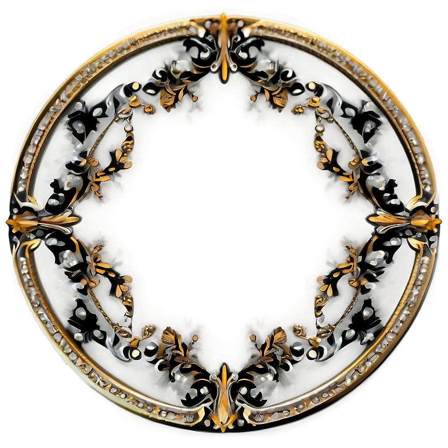 Circle Frame Design Png Nvm78