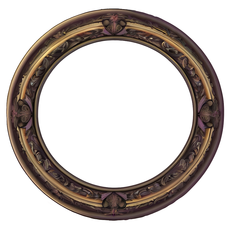 Circle Frame Template Png Ggw