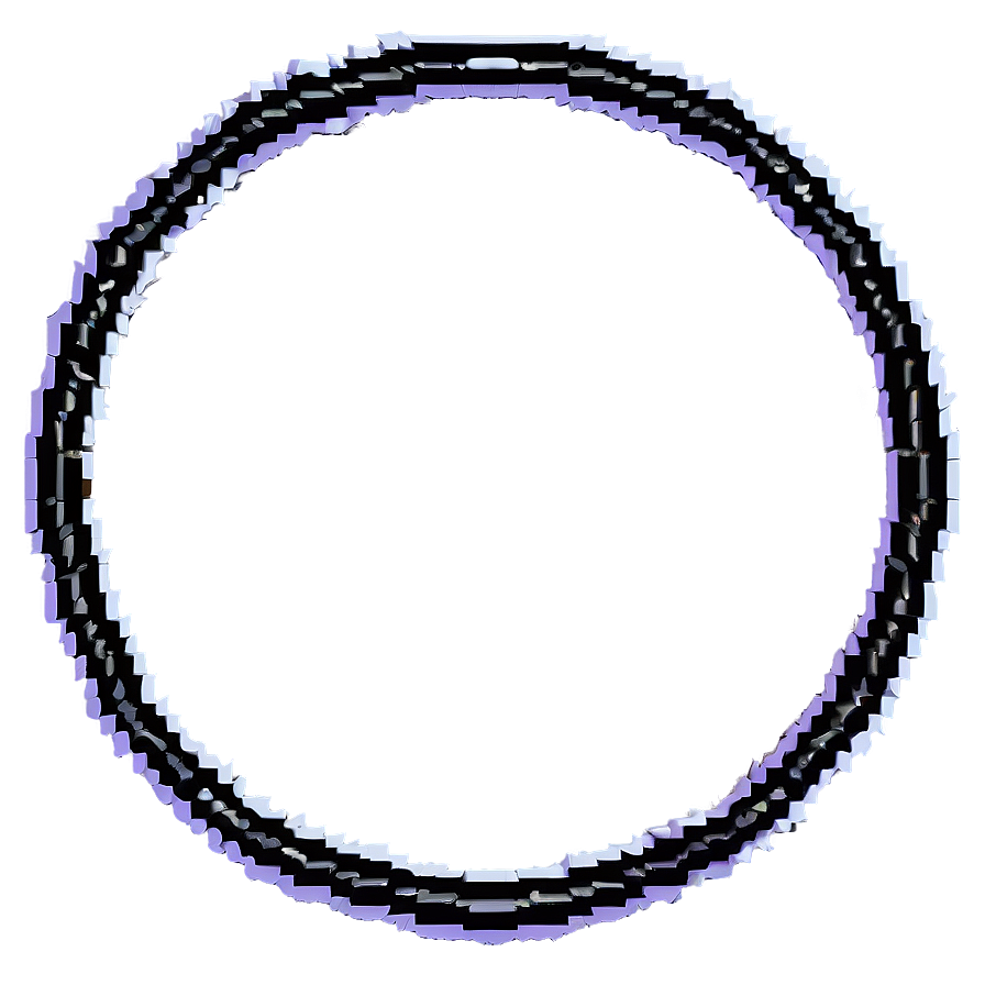 Circle In Pixel Art Png Ilf69