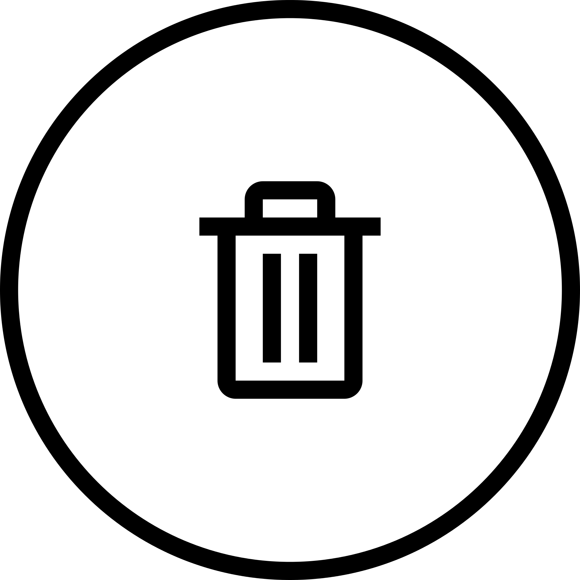 Gps Thin Symbol In Circle Outline Button - 垃圾 桶 图标, HD Png Download PNG with transparent background